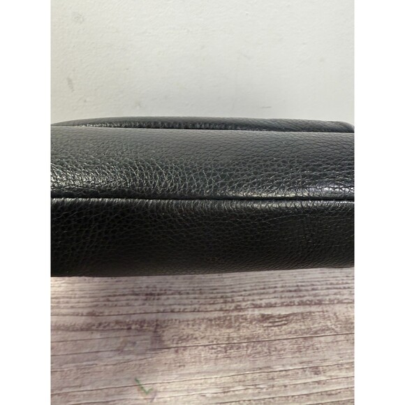 Coach Park Leather Swingpack F49170 Black Shoulder Crossbody Bag Messenger - Picture 13 of 16